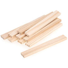 Holz-Klötzchen, rechteckig, 10 Stück