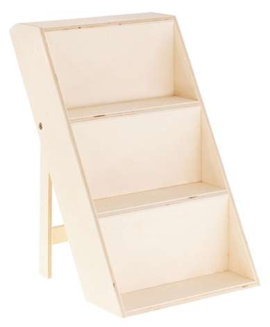 Organiseur en bois, 25 x 12 x 20 cm  acheter en ligne sur buttinette -  loisirs créatifs