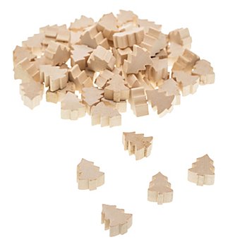 Confettis de table 'sapins', 60 pièces