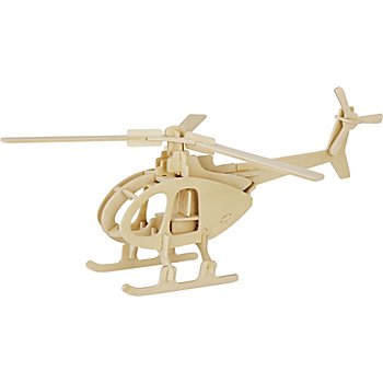Kit créatif maquette en bois 'hélicoptère', 26 x 13 cm