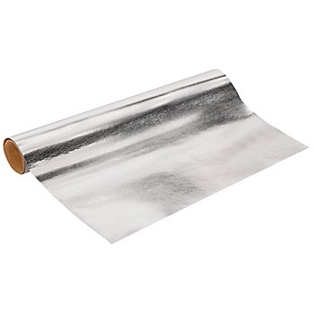 Kunstlederpapier, silber, 49 x 100 cm