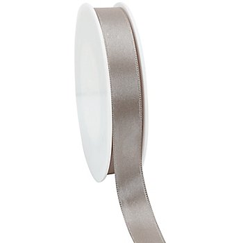 Satinband, silber, 15 mm, 50 m