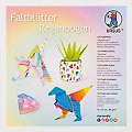 Ursus Faltblätter "Regenbogen", 15 x 15 cm, 120 Blatt