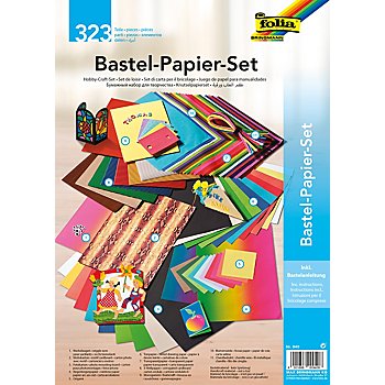 Bastel-Papier-Set, 323-teilig