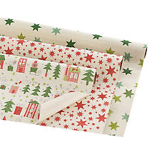 Geschenkpapier-Set 'Graspapier Weihnachten'