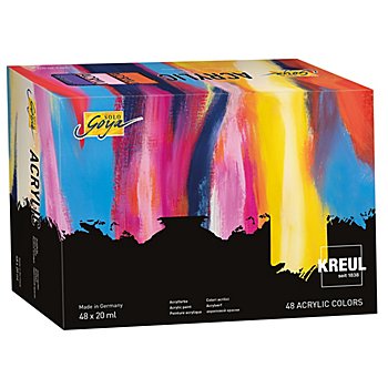 Kreul Künstler-Acrylfarben, 48x 20 ml