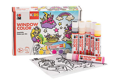 Kit peinture enfant Graffy Paint - Licorne - Toile de 20 x 20 cm et  accessoires - Kit peinture - Creavea