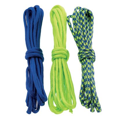 Paracorde 2 mm - 50 m, bleu-vert