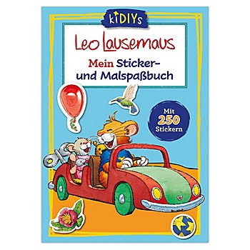 Buch 'Leo Lausemaus Mein Sticker- und Malspaßbuch'