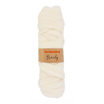 buttinette Braidy – laine peignée
