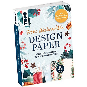 Block 'Design Paper – Frohe Weihnachten'