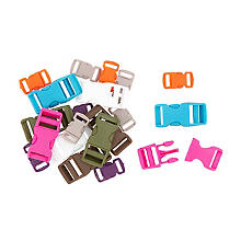Boucles clips multicolores, 20 pièces