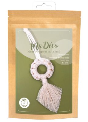 Achetez kit pour créer des bougies déco crochet macramé