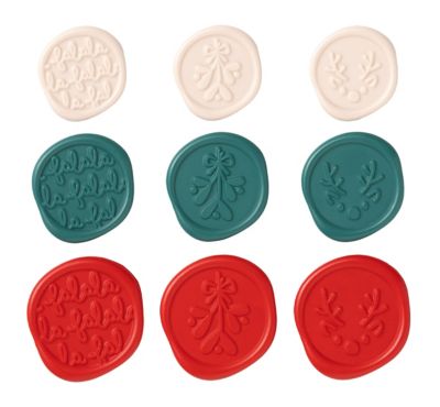 folia Siegelsticker 'Weihnachten', 9 Stück