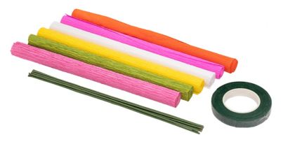 Bastel-Set 'Papier-Blumen'