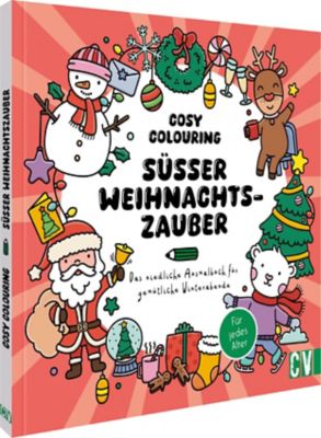 Buch 'Cosy Colouring – Süßer Weihnachtszauber'