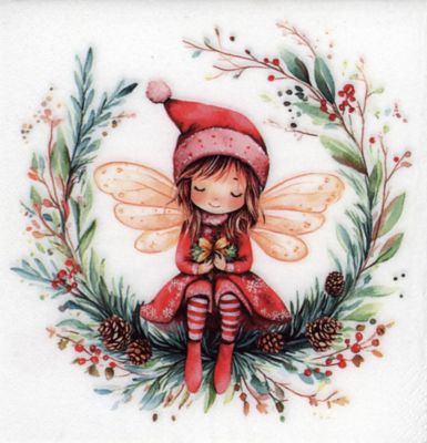 Papierservietten Fee, 33 x 33 cm, 20 Stück