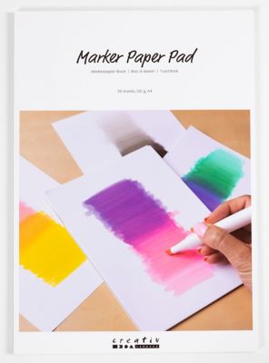 Bloc de papier pour marqueurs, A5, 120 g/m²