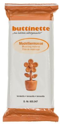 buttinette Pâte à modelage, terracotta, 1 kg