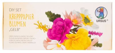 Ursus Bastel-Set 'Krepppapier-Blumen'