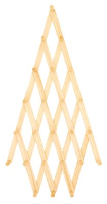 Adventskalender-Gitter aus Holz, 13 x 5,5 x 71,4 cm