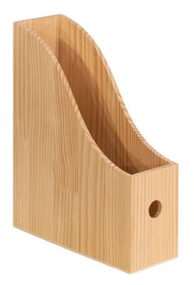 Stehsammler aus Holz, 25 x 9 x 31 cm