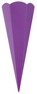 Kartonnen schoolpuntzak, paars, 68 cm