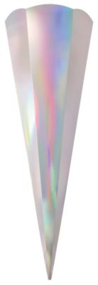 Papp-Schultüte, irisierend, 68 cm