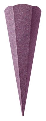 Papp-Schultüte, Glitter bunt, 68 cm