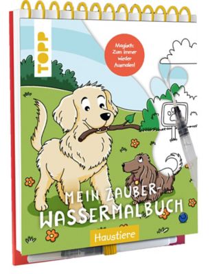 Block 'Mein Zauber-Wassermalbuch – Tiere'
