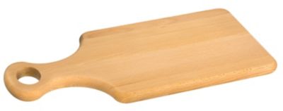 buttinette Holz-Schneidebrett Paddel, 34,5 x 17 cm