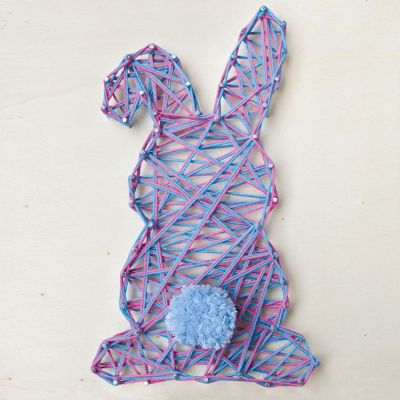 Kit créatif string art 'lapin'
