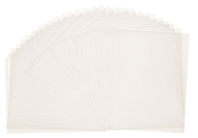 buttinette Papier calque, blanc, A4, 30 feuilles