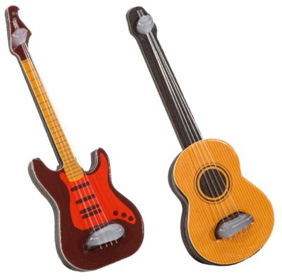 Miniatur-Set 'Gitarre', 2 Stück