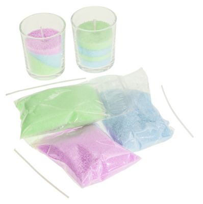 Kerzensand 'pastell', 3x 70 g