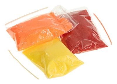 Kerzensand 'bunt', 3x 70 g