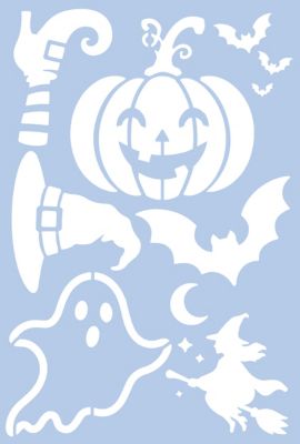 buttinette sjabloon 'Halloween', 29,5 x 20 cm