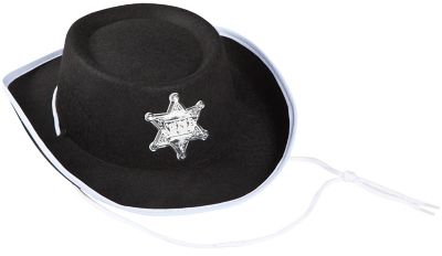 Kinder-Cowboyhut, schwarz online kaufen