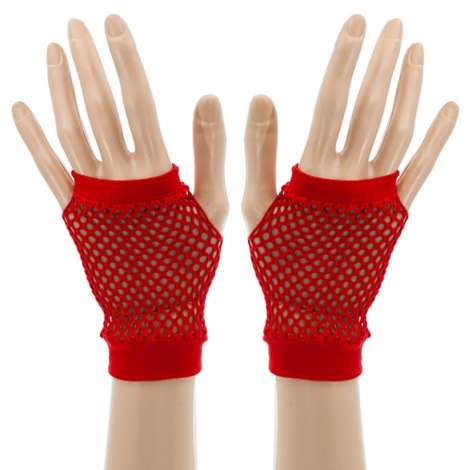 Netzhandschuhe Rot Online Kaufen Buttinette Fasching Shop