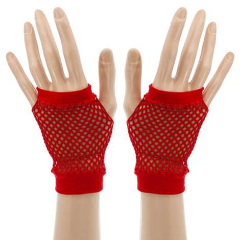 Netzhandschuhe Rot Online Kaufen Buttinette Fasching Shop