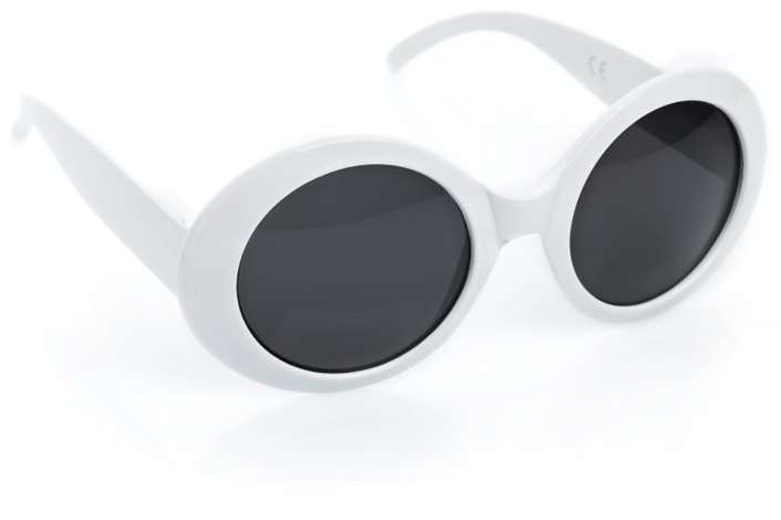 Lunettes de soleil ann es 60 blanc acheter en ligne sur