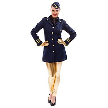 Stewardess-Kostüm für Damen