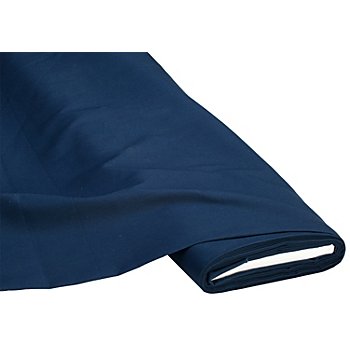 Tissu coton 'Lisa', bleu marine