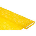Tissu coton "moiré", jaune citron