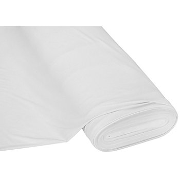 Tissu jersey en viscose 'Basic', blanc