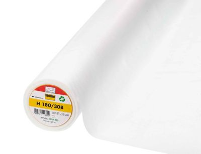 Entoilage de renfort léger et thermocollant, blanc, 52 g/m²