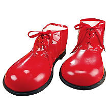 Chaussures de clown, rouge