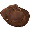 Chapeau de cowboy "Buffalo", marron