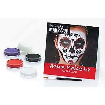 FANTASY Kit maquillage à l'eau 'masque mortuaire mexicain'