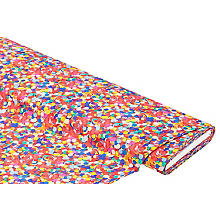 Tissu coton à impression numérique 'confettis', multicolore